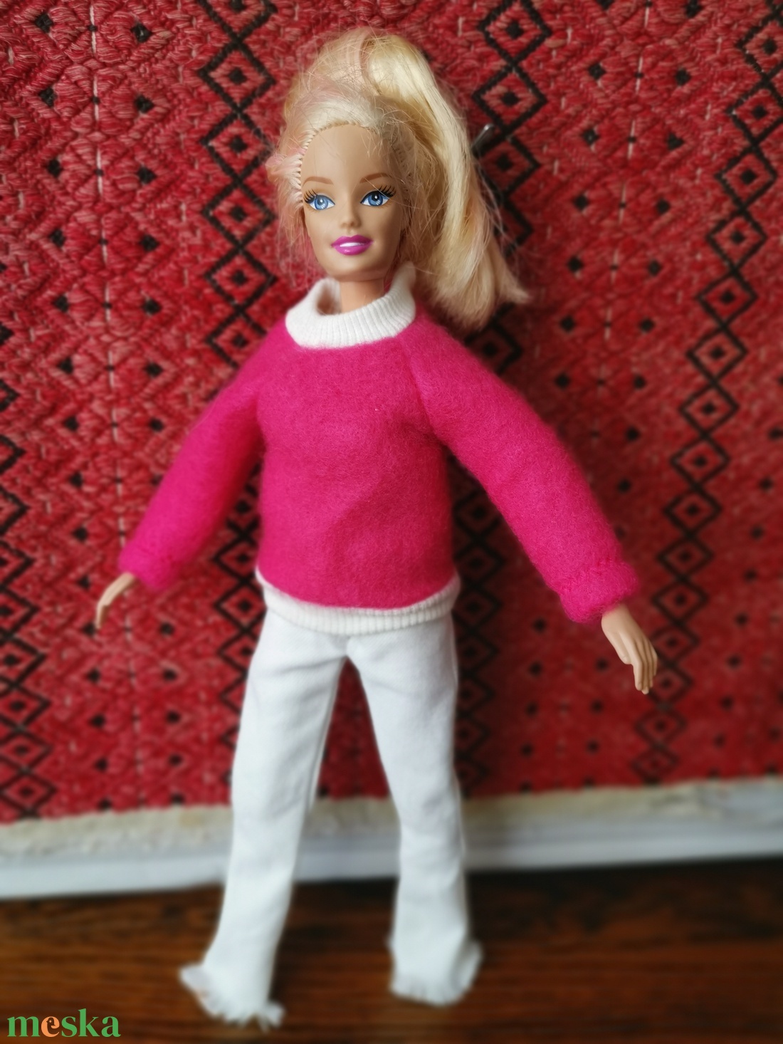Barbie meleg pulcsi - játék & sport - baba & babaház - barbie ruhák - Meska.hu Barbie meleg pulcsi - játék & sport - baba & babaház - barbie ruhák - Meska.hu