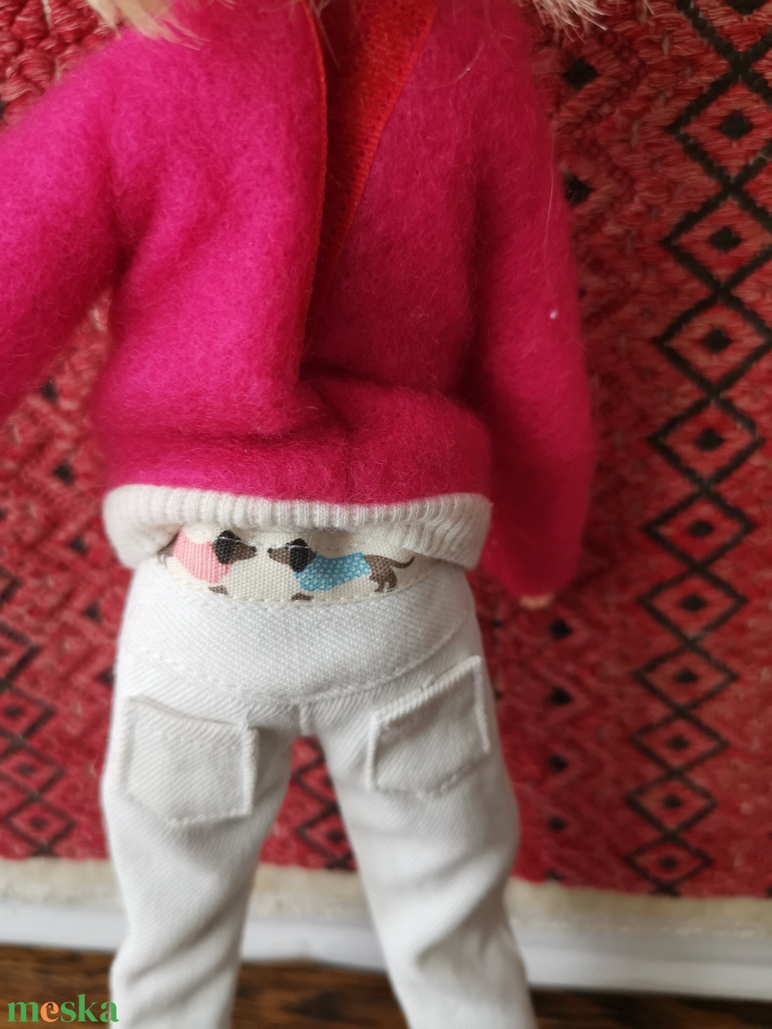 Barbie babaruha rojtos farmernadrág tacskós övpánttal - játék & sport - baba & babaház - babaruha, babakellék - Meska.hu Barbie babaruha rojtos farmernadrág tacskós övpánttal - játék & sport - baba & babaház - babaruha, babakellék - Meska.hu