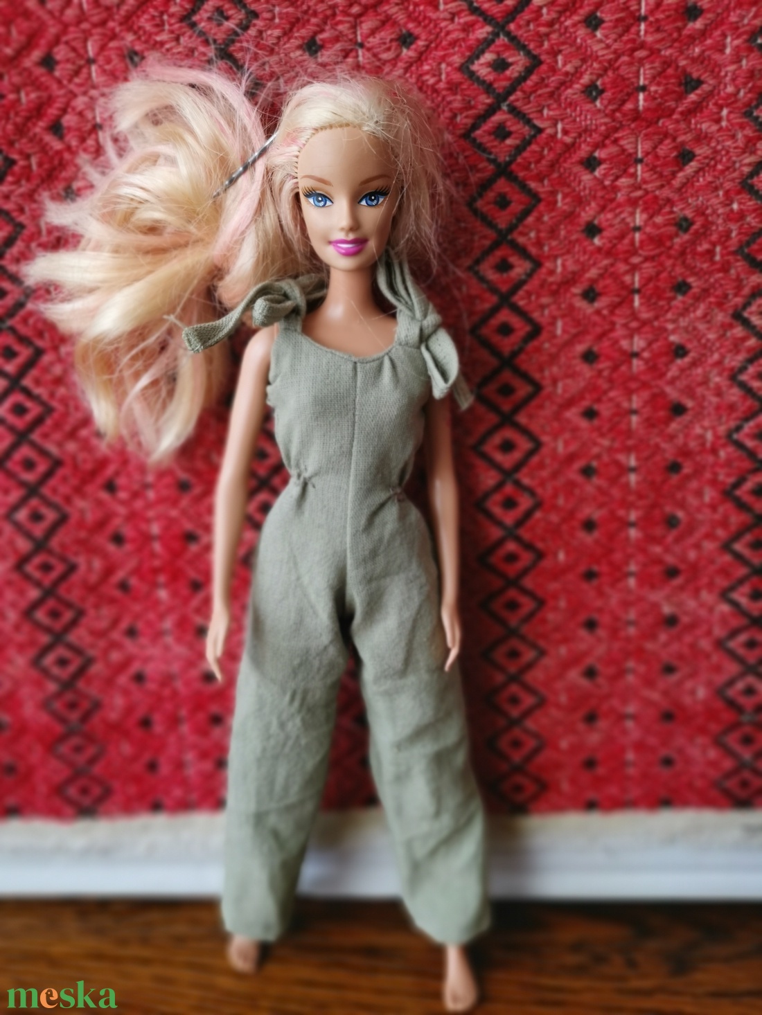 Barbie vászon nyári overáll - játék & sport - baba & babaház - babaruha, babakellék - Meska.hu Barbie vászon nyári overáll - játék & sport - baba & babaház - babaruha, babakellék - Meska.hu