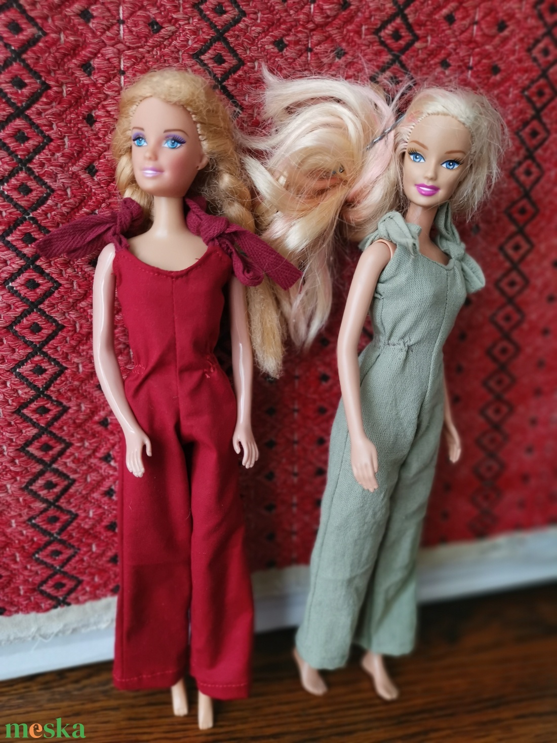Barbie vászon nyári overáll - játék & sport - baba & babaház - babaruha, babakellék - Meska.hu Barbie vászon nyári overáll - játék & sport - baba & babaház - babaruha, babakellék - Meska.hu