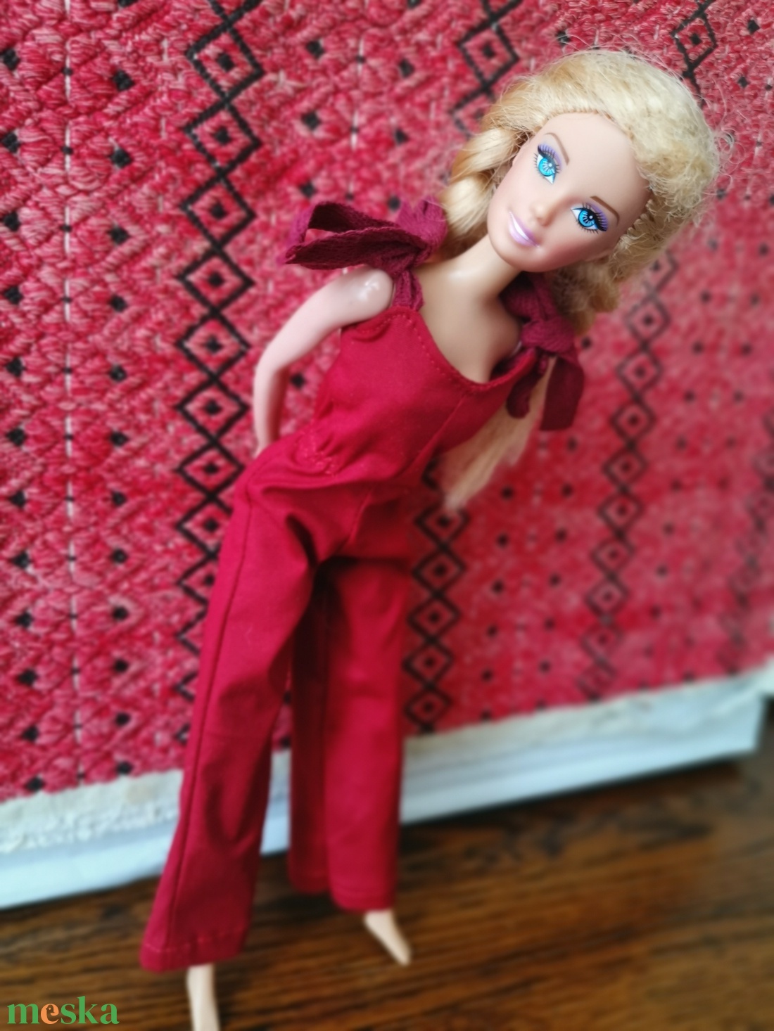 Barbie vászon nyári overáll - játék & sport - baba & babaház - babaruha, babakellék - Meska.hu Barbie vászon nyári overáll - játék & sport - baba & babaház - babaruha, babakellék - Meska.hu