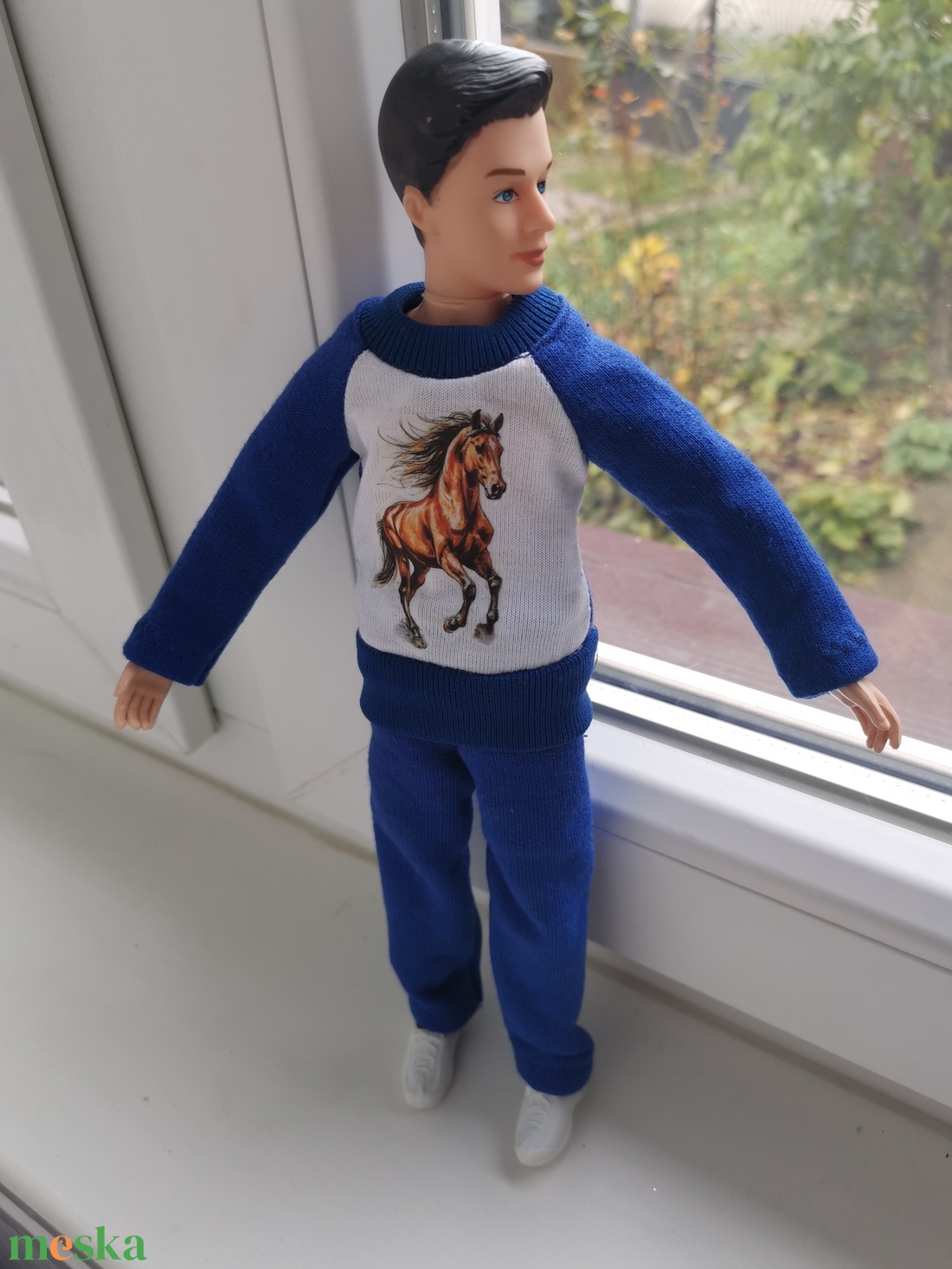 Ken szabadidő ruha matricás felsővel - játék & sport - baba & babaház - babaruha, babakellék - Meska.hu