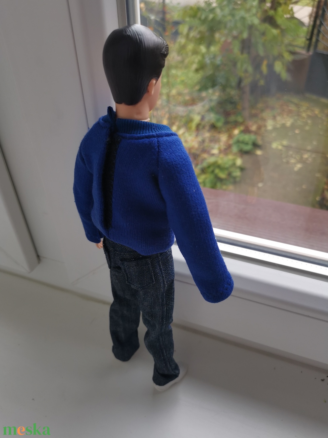 Ken szabadidő ruha matricás felsővel - játék & sport - baba & babaház - babaruha, babakellék - Meska.hu