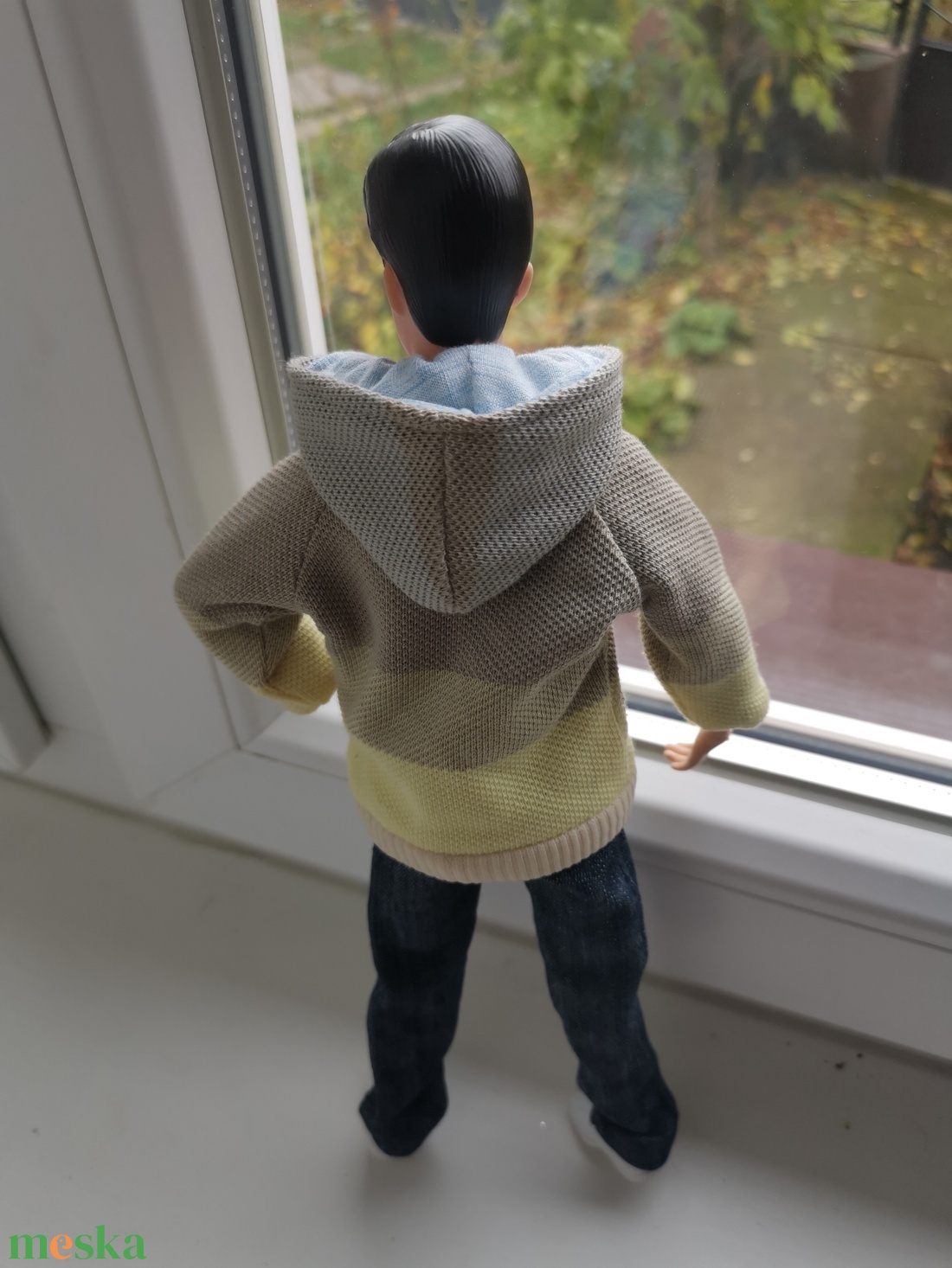 Kennek készült színátmenetes dzseki - játék & sport - baba & babaház - babaruha, babakellék - Meska.hu