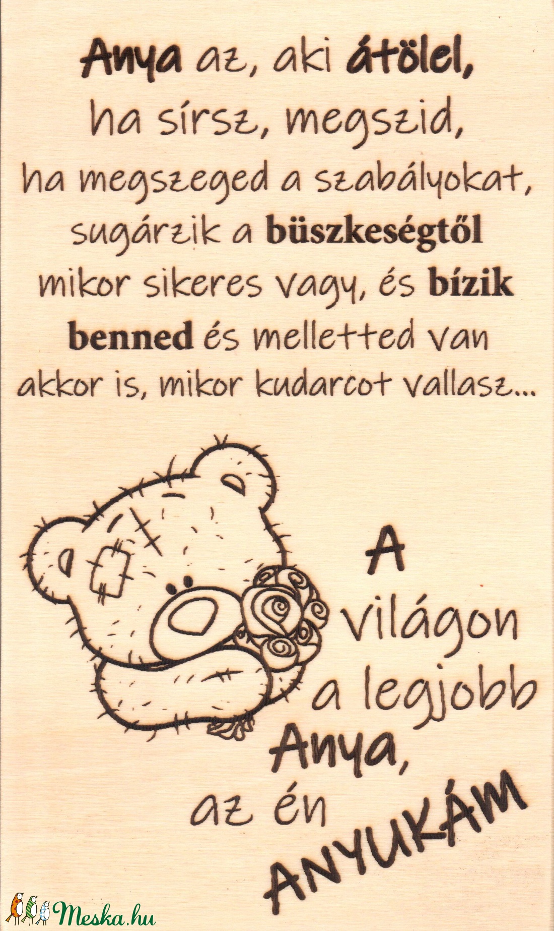 Anya Az Aki... - otthon & lakás - dekoráció - kép & falikép - táblakép - Meska.hu Anya Az Aki... - otthon & lakás - dekoráció - kép & falikép - táblakép - Meska.hu