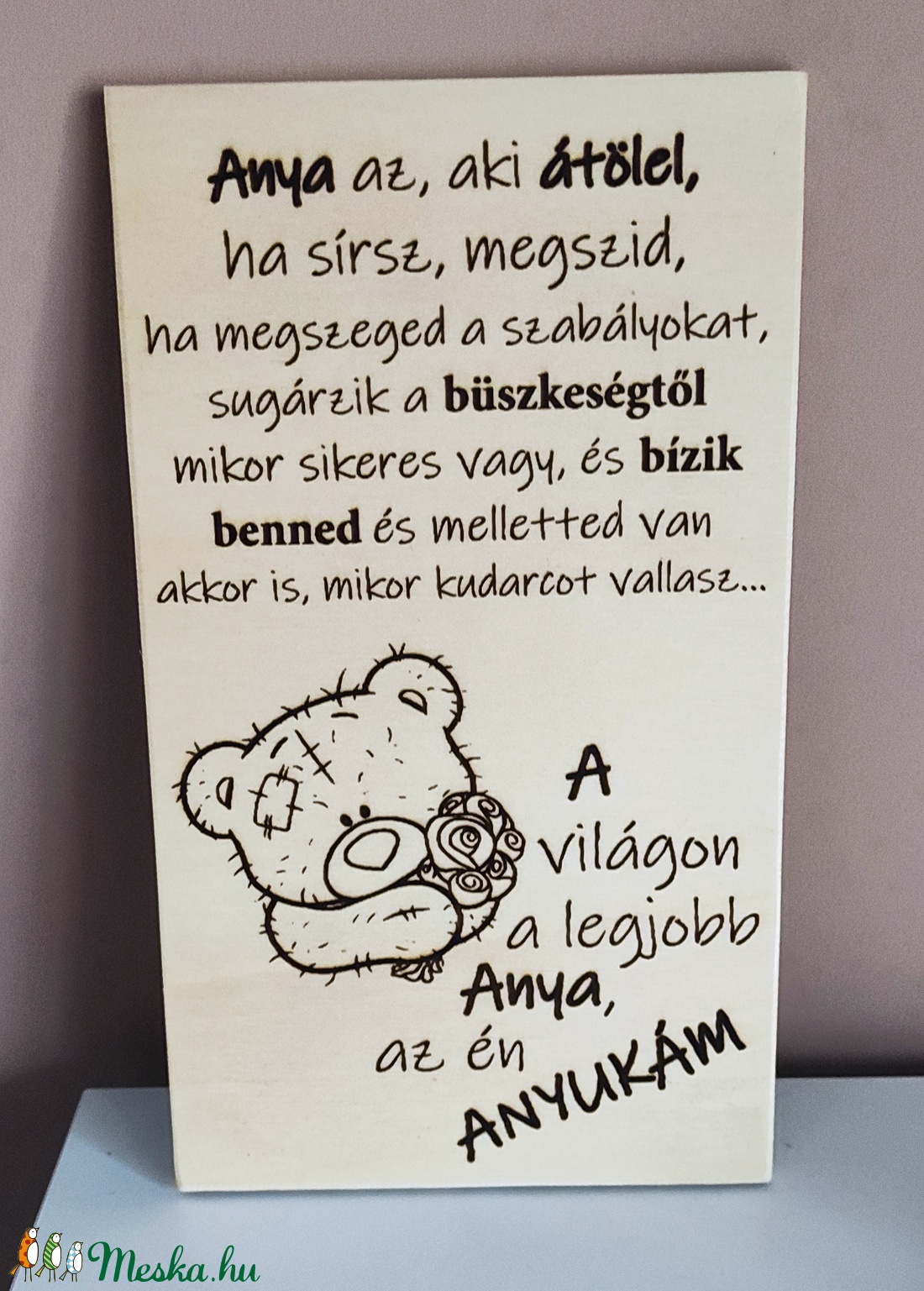 Anya Az Aki... - otthon & lakás - dekoráció - kép & falikép - táblakép - Meska.hu Anya Az Aki... - otthon & lakás - dekoráció - kép & falikép - táblakép - Meska.hu