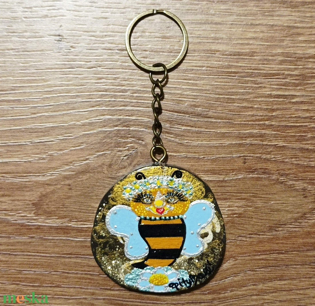 ��Zümmm-Zümi Kulcstartó � Királynő�� - táska & tok - kulcstartó & táskadísz - kulcstartó - Meska.hu