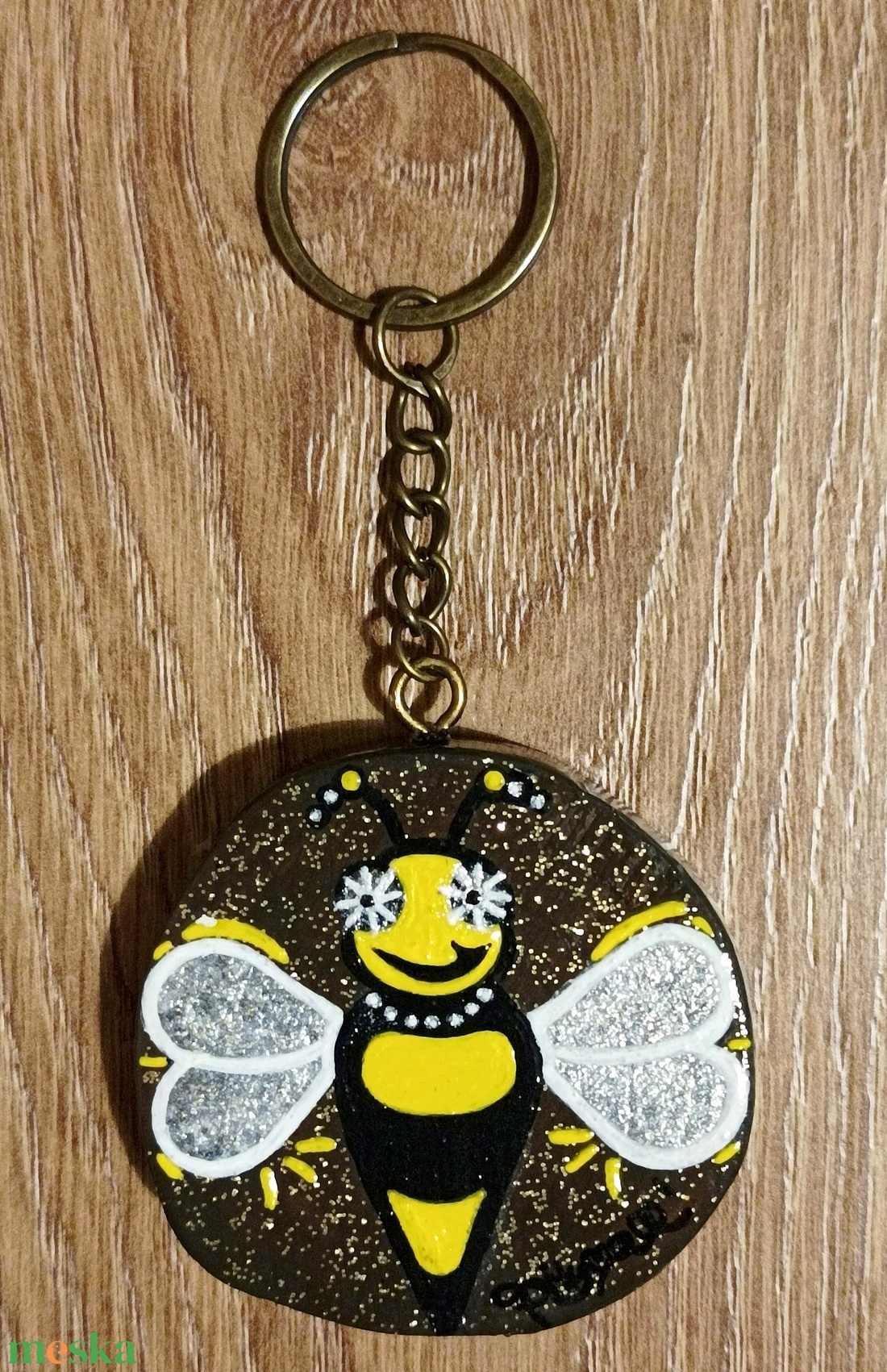 ��Zümmm � Zümi kulcstartó � Virágszál�� - táska & tok - kulcstartó & táskadísz - kulcstartó - Meska.hu