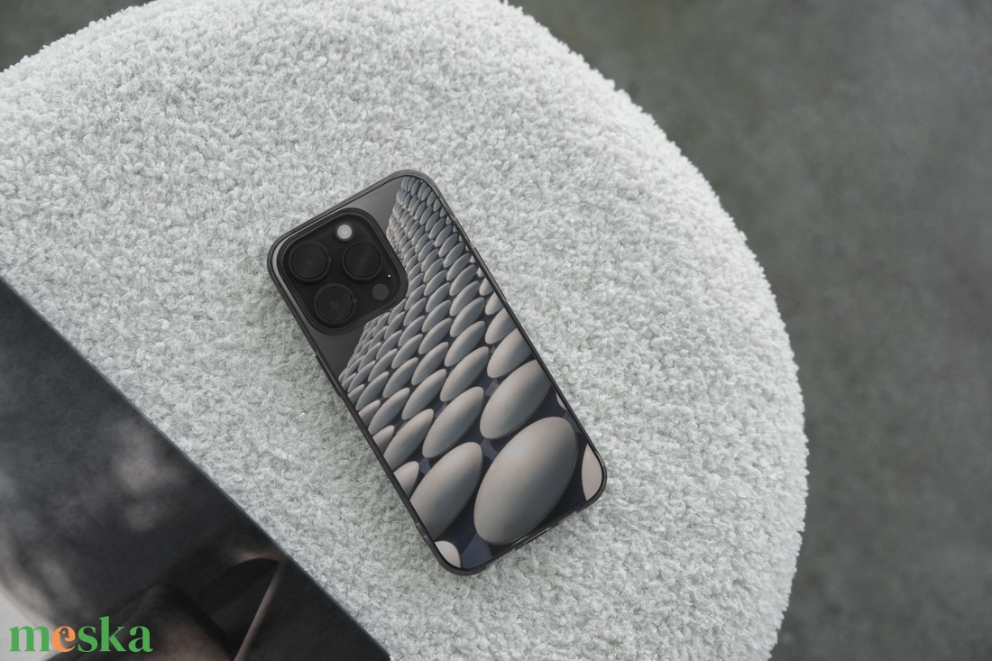 Fekete-fehér körök telefontok - táska & tok - ebook & tablet tok - Meska.hu