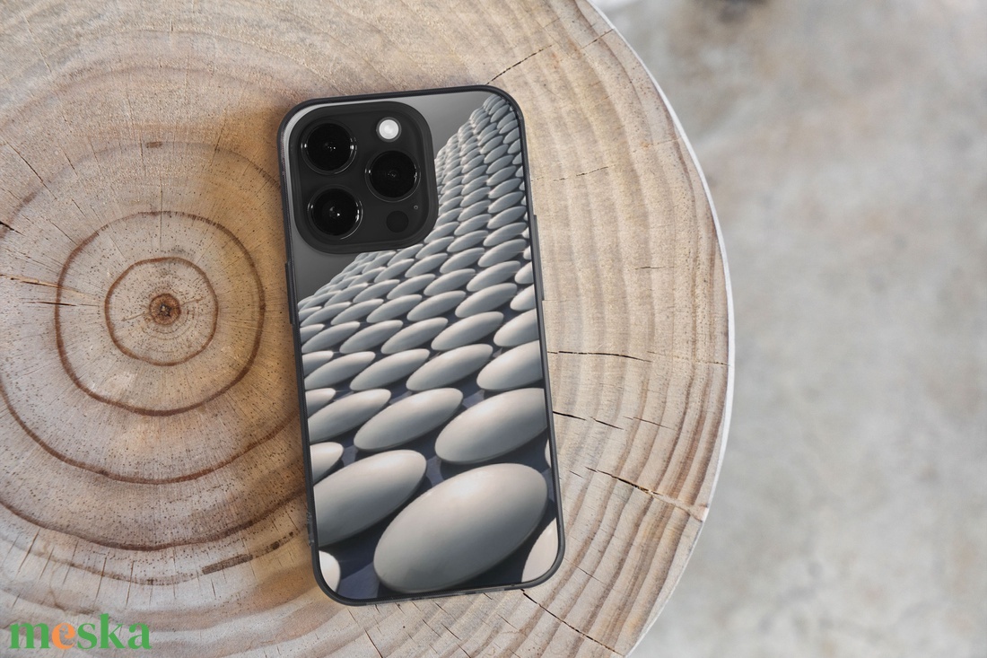 Fekete-fehér körök telefontok - táska & tok - ebook & tablet tok - Meska.hu