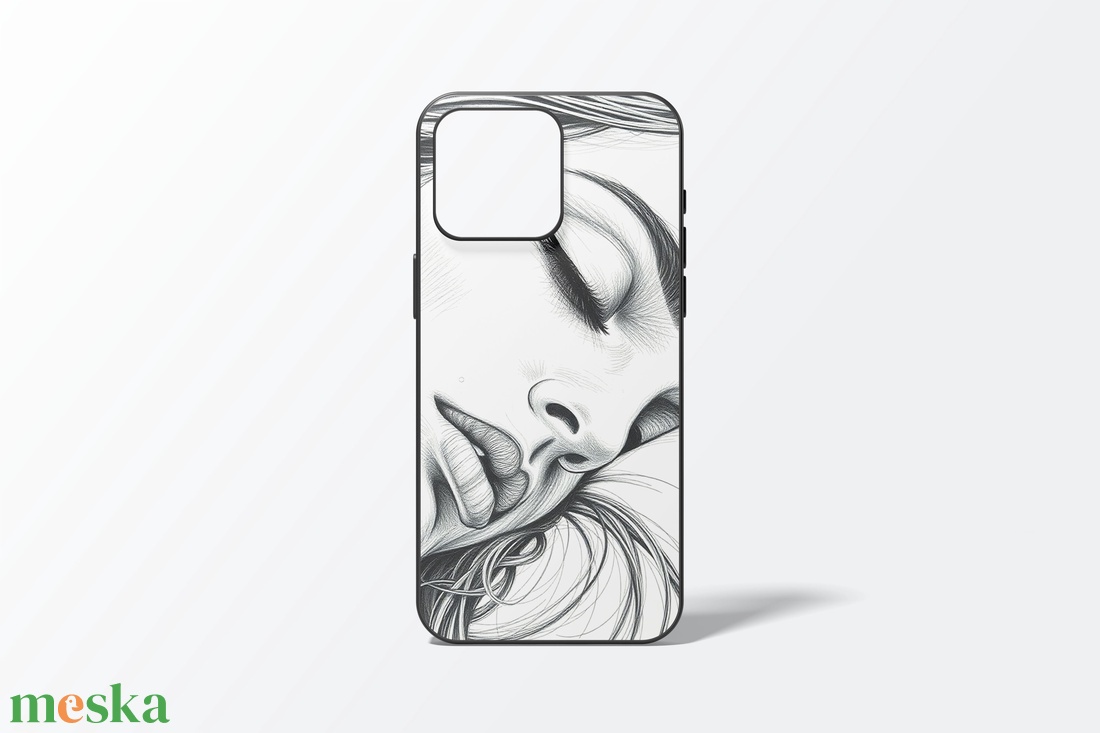 Vonalas portré telefontok - táska & tok - ebook & tablet tok - Meska.hu