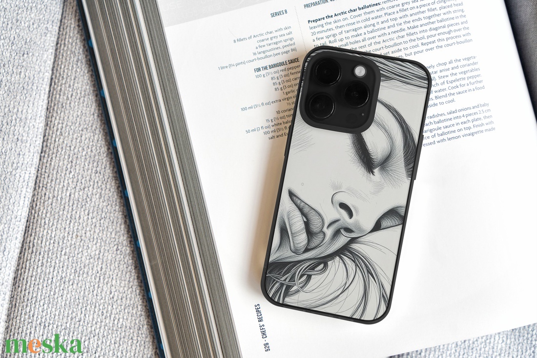 Vonalas portré telefontok - táska & tok - ebook & tablet tok - Meska.hu