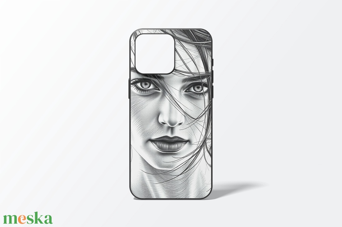 Vonalas portré(2)  telefontok - táska & tok - ebook & tablet tok - Meska.hu