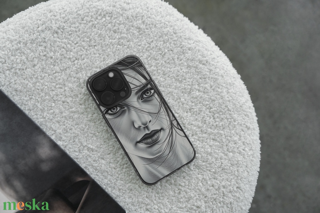 Vonalas portré(2)  telefontok - táska & tok - ebook & tablet tok - Meska.hu