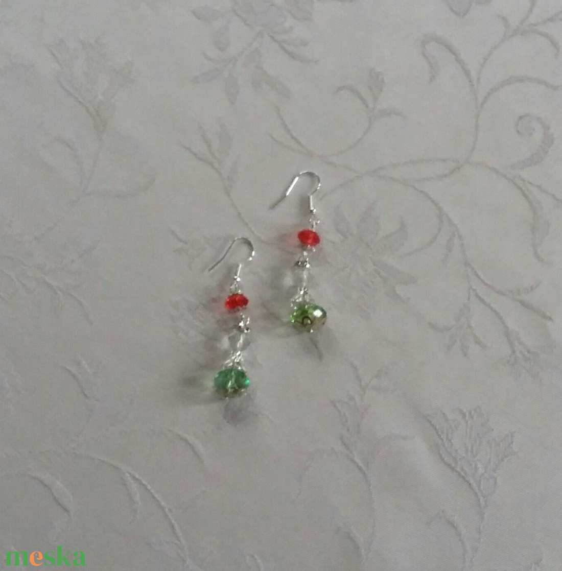 Gyöngy fülbevaló - ékszer - fülbevaló - lógó fülbevaló - Meska.hu