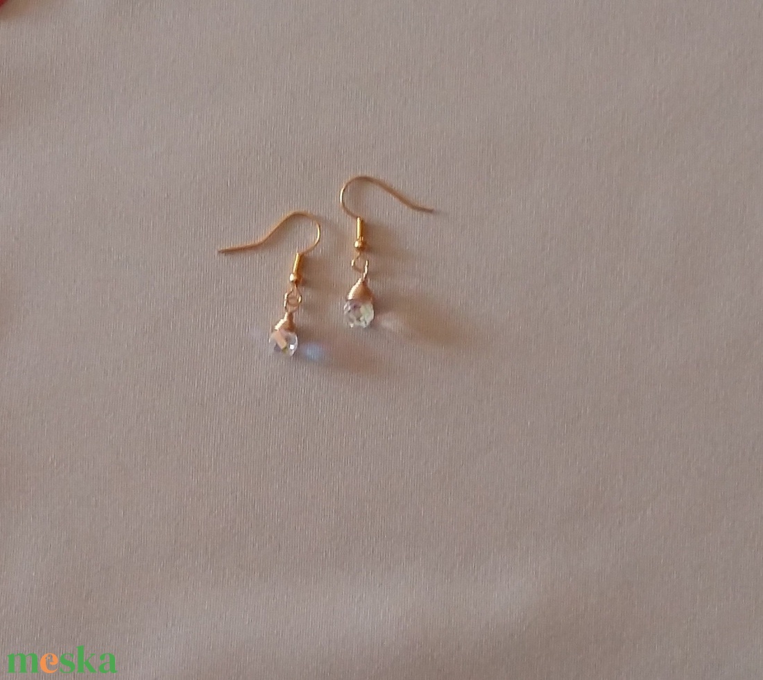 Pici gyöngy - ékszer - fülbevaló - lógó fülbevaló - Meska.hu