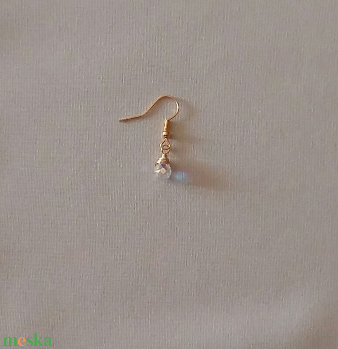 Pici gyöngy - ékszer - fülbevaló - lógó fülbevaló - Meska.hu