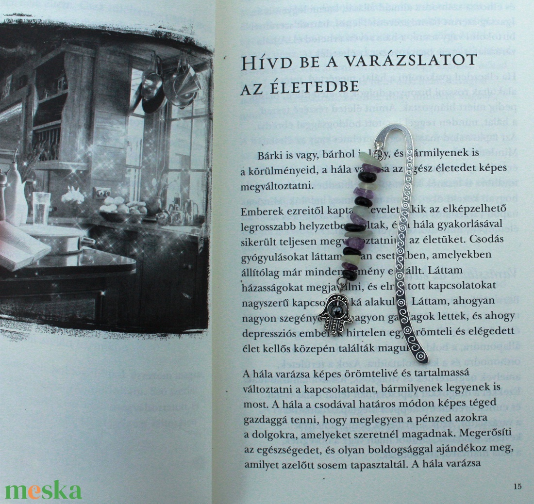 Védelem -  ásvány könyvjelző - könyv & zene - könyvjelző - Meska.hu