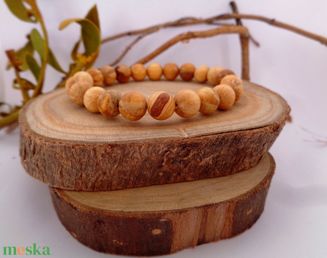 Palo Santo karkötő - ékszer - karkötő - bogyós karkötő - Meska.hu Palo Santo karkötő - ékszer - karkötő - bogyós karkötő - Meska.hu