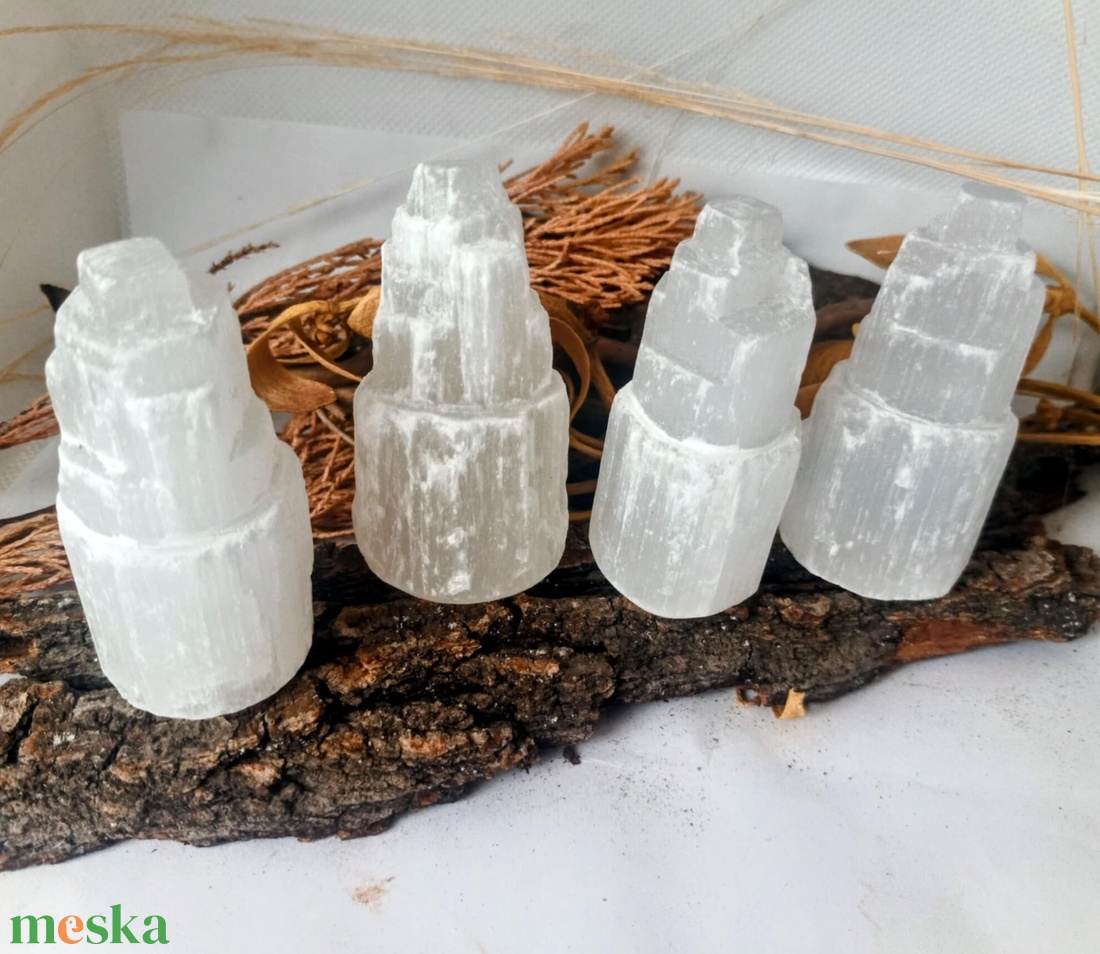 Szelenit energetizló torony - otthon & életmód - dekoráció - asztal és polc dekoráció - asztaldísz - Meska.hu