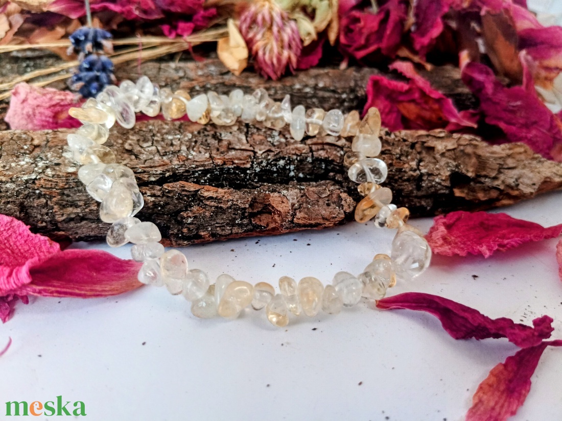 Elengedés - megbocsátás  ásvány karkötő - ékszer - karkötő - karkötő medállal - Meska.hu