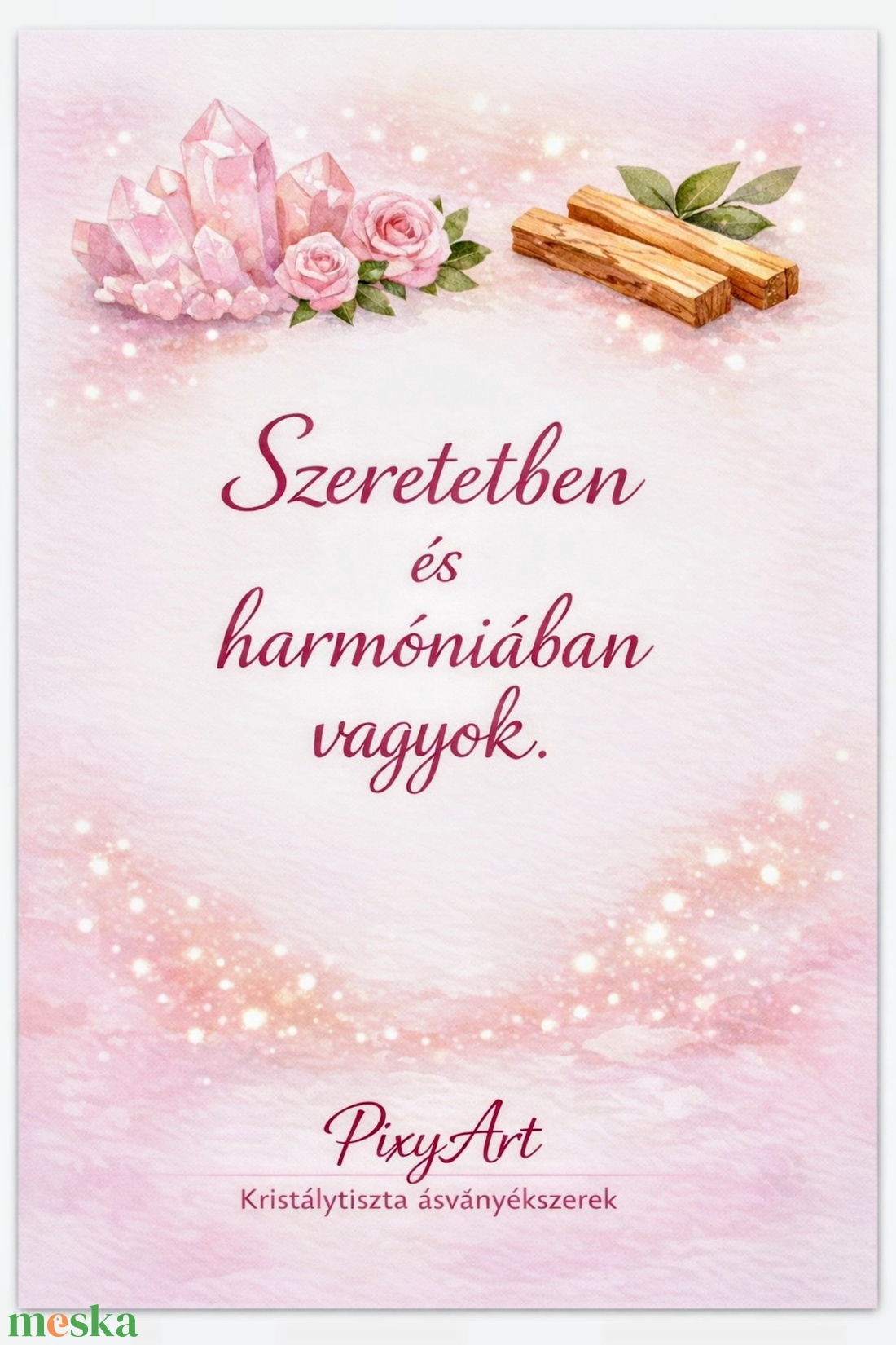 Szív Harmóniája - ásvány karkötő - ékszer - karkötő - ásványkarkötő - Meska.hu