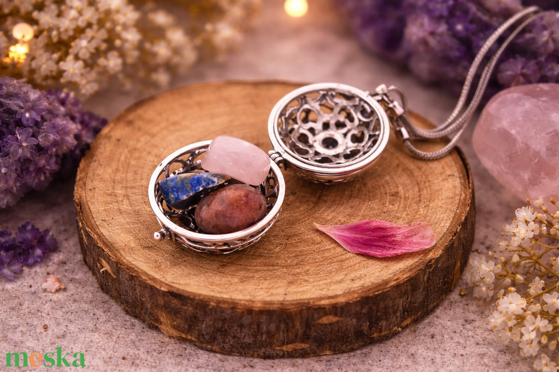 Szerelem hozó Angyalhívó - Ha még várod a szőke herceget! - ékszer - nyaklánc - medál - Meska.hu