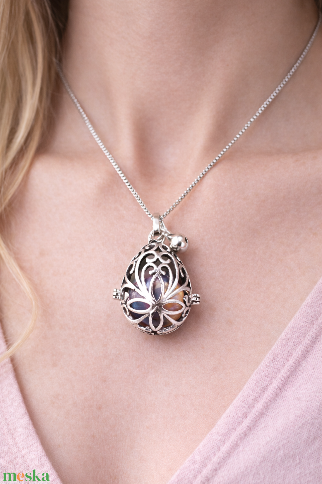 Önmagunk elfogadása  Angyalhívó - Értékes vagy!  - ékszer - nyaklánc - medál - Meska.hu