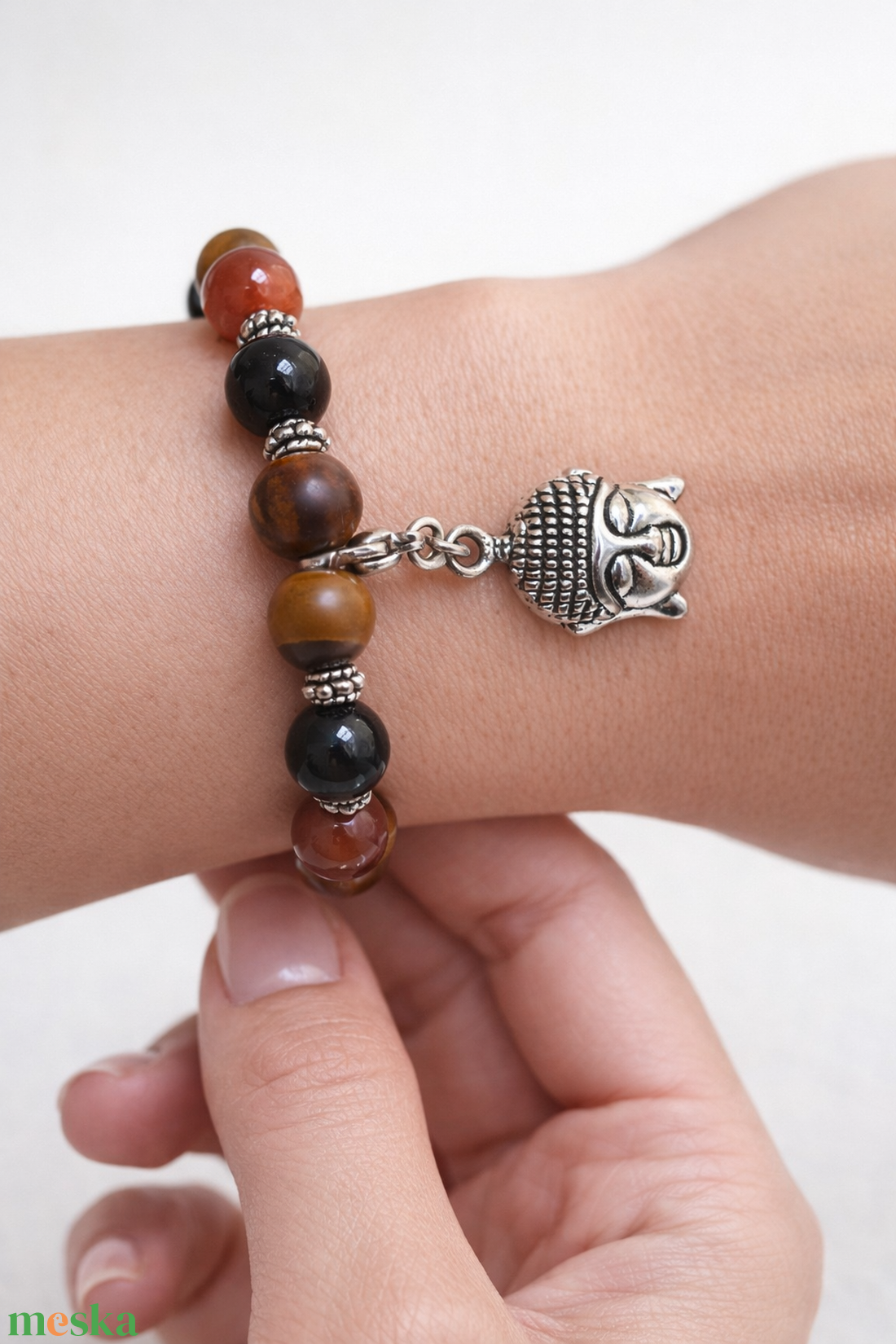 Ébredő erő - ásvány karkötő - ékszer - karkötő - gyöngyös karkötő - Meska.hu