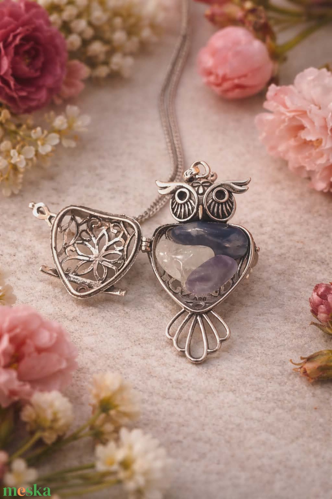 Tanulás- koncentráció Angyalhívó - Ha nehezen tudsz koncentrálni - ékszer - nyaklánc - medál - Meska.hu