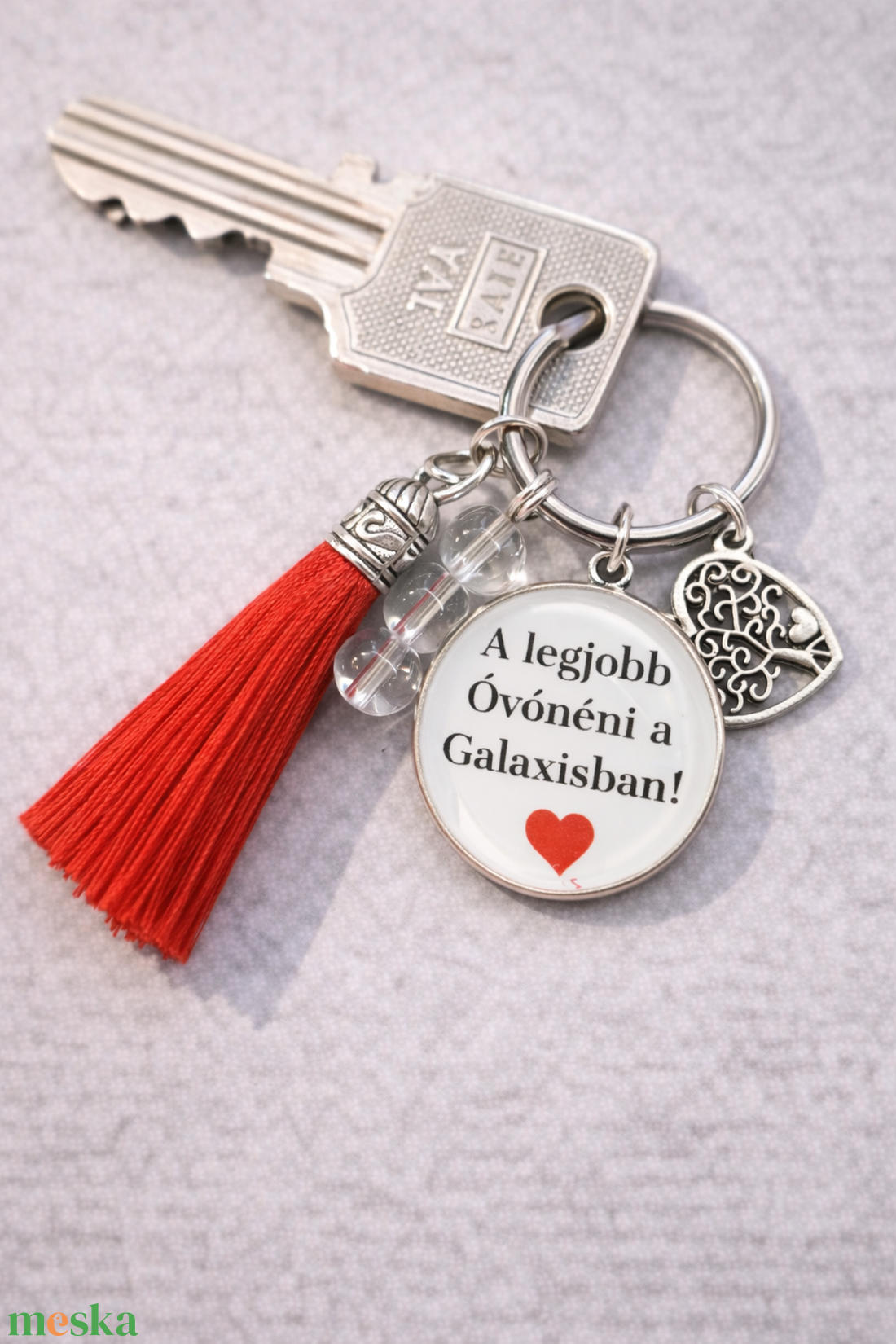 A legjobb Óvónéni.... - kulcstartó ásvánnyal - táska & tok - kulcstartó & táskadísz - kulcstartó - Meska.hu