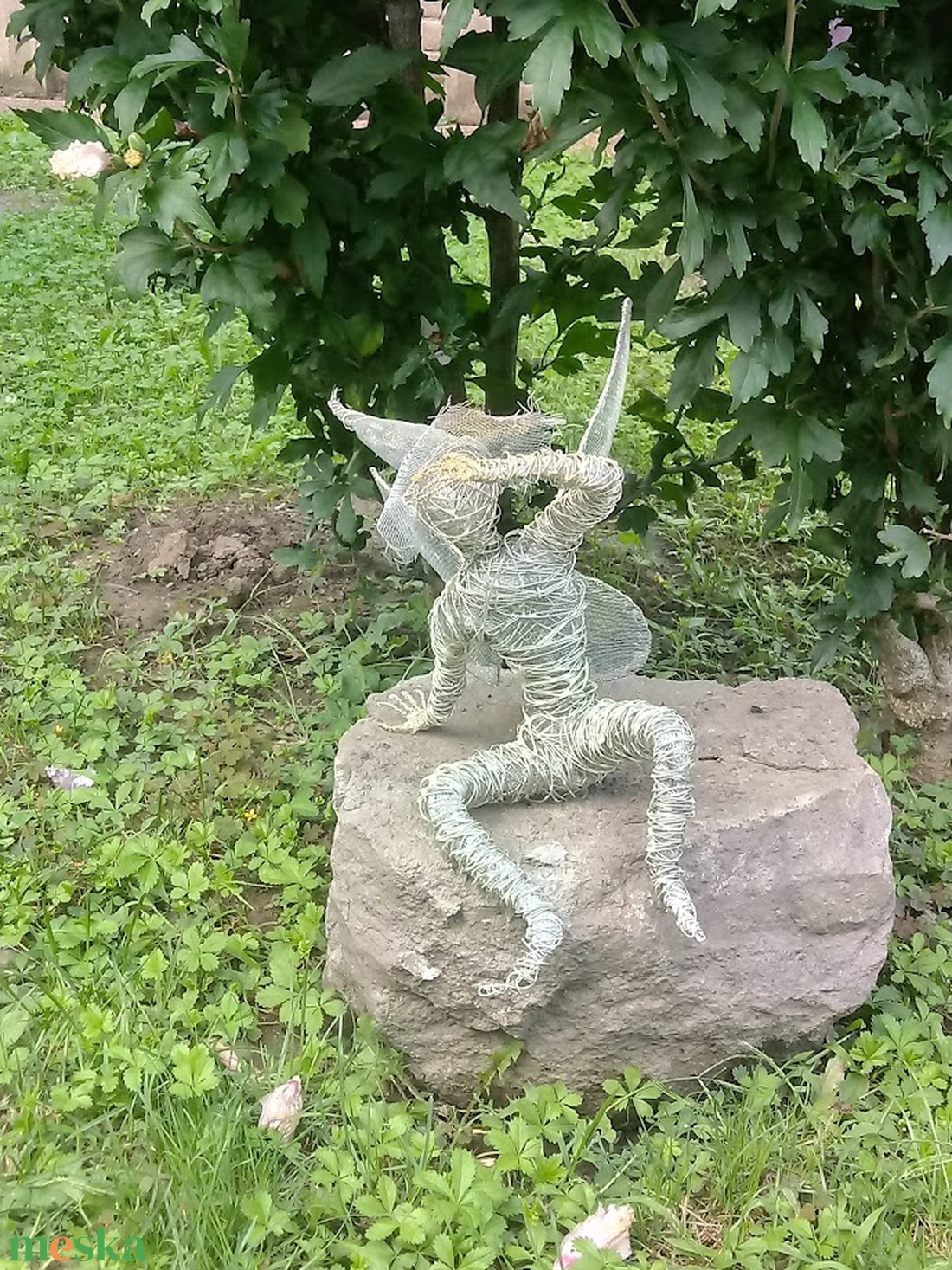 Tündér - művészet - szobor - fém - Meska.hu Tündér - művészet - szobor - fém - Meska.hu