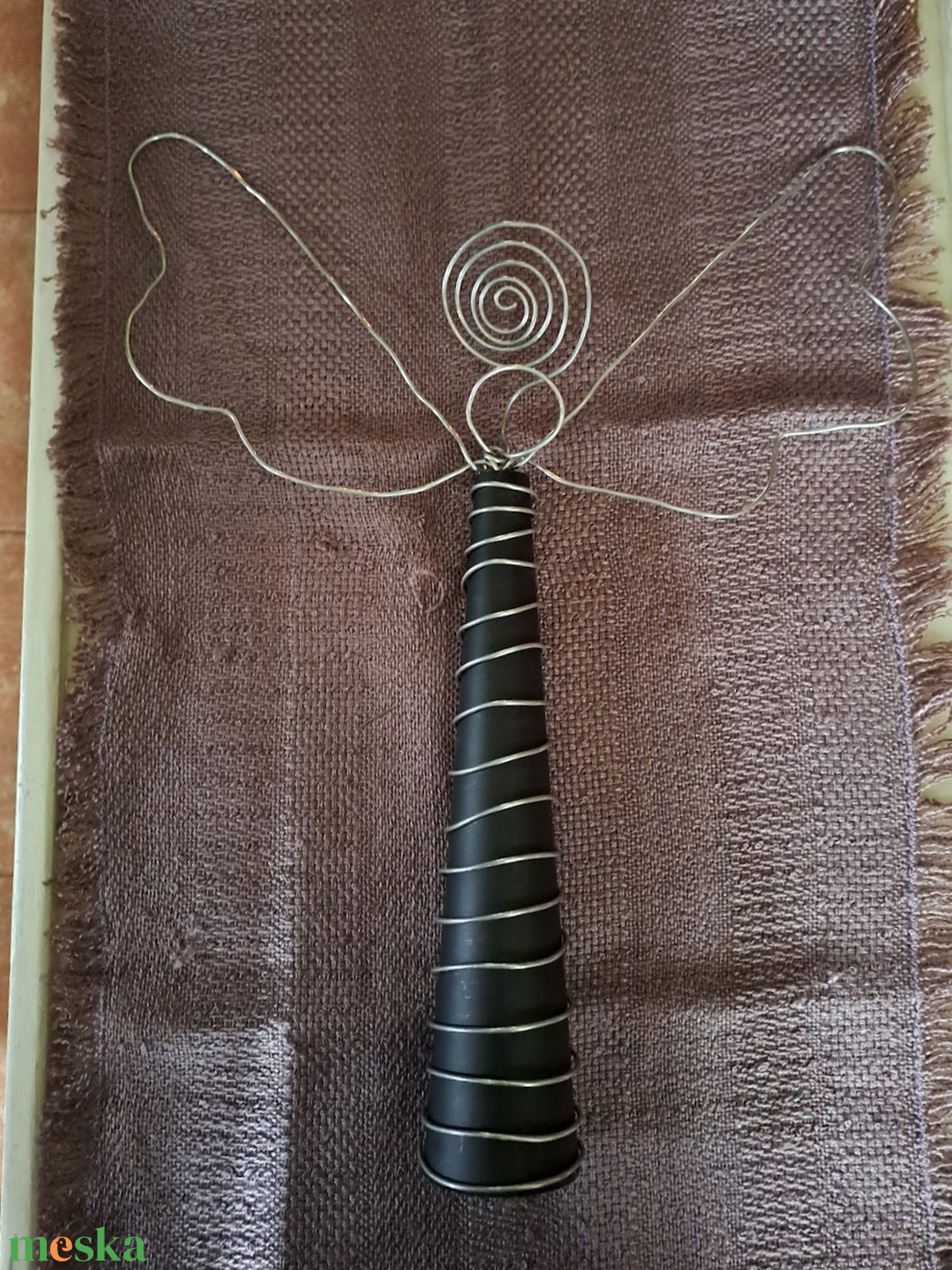 Angyal (42 cm) - karácsony - adventi díszek - adventi asztaldísz - Meska.hu