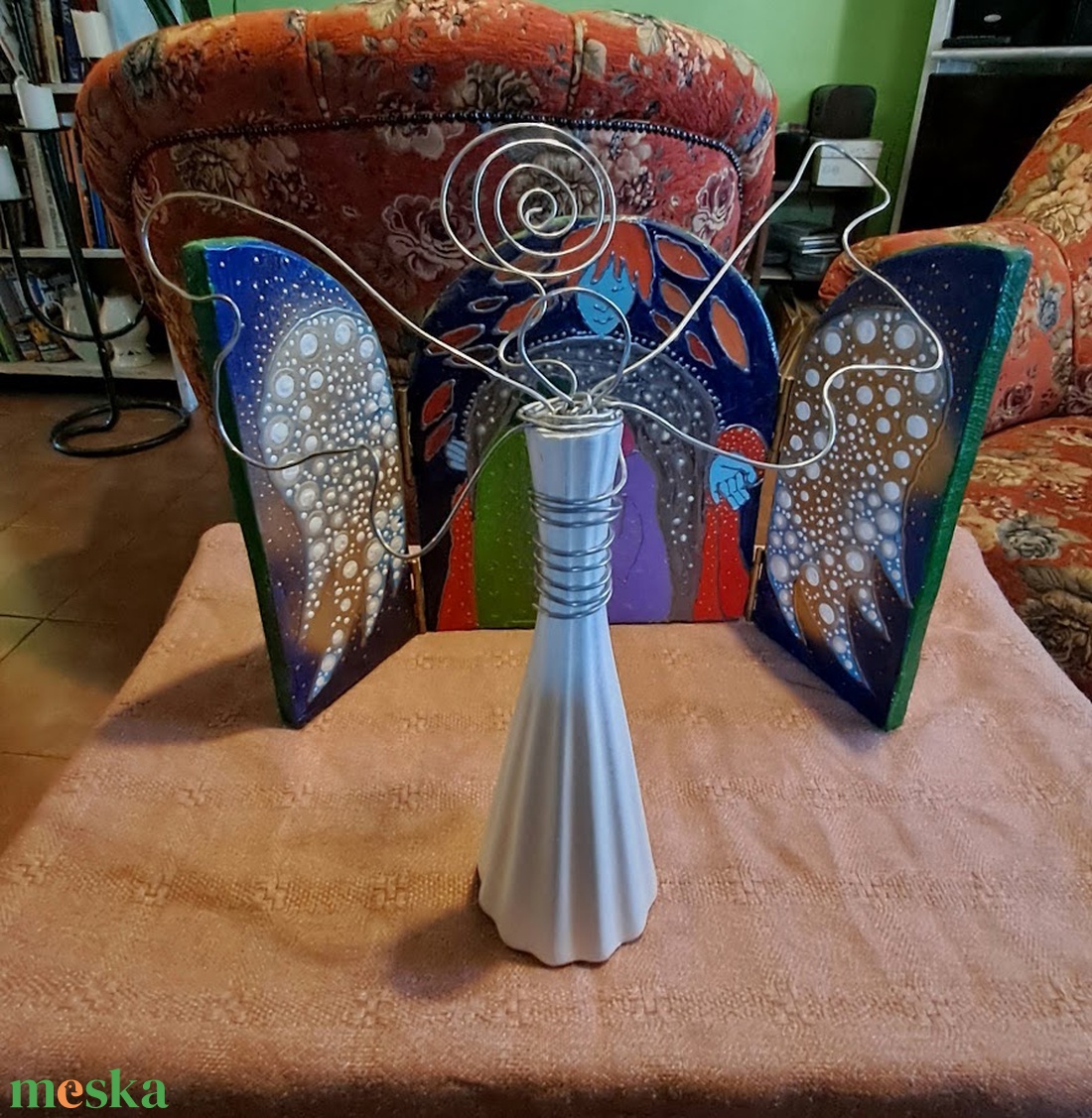 Angyal (40 cm) - karácsony - adventi díszek - adventi asztaldísz - Meska.hu Angyal (40 cm) - karácsony - adventi díszek - adventi asztaldísz - Meska.hu