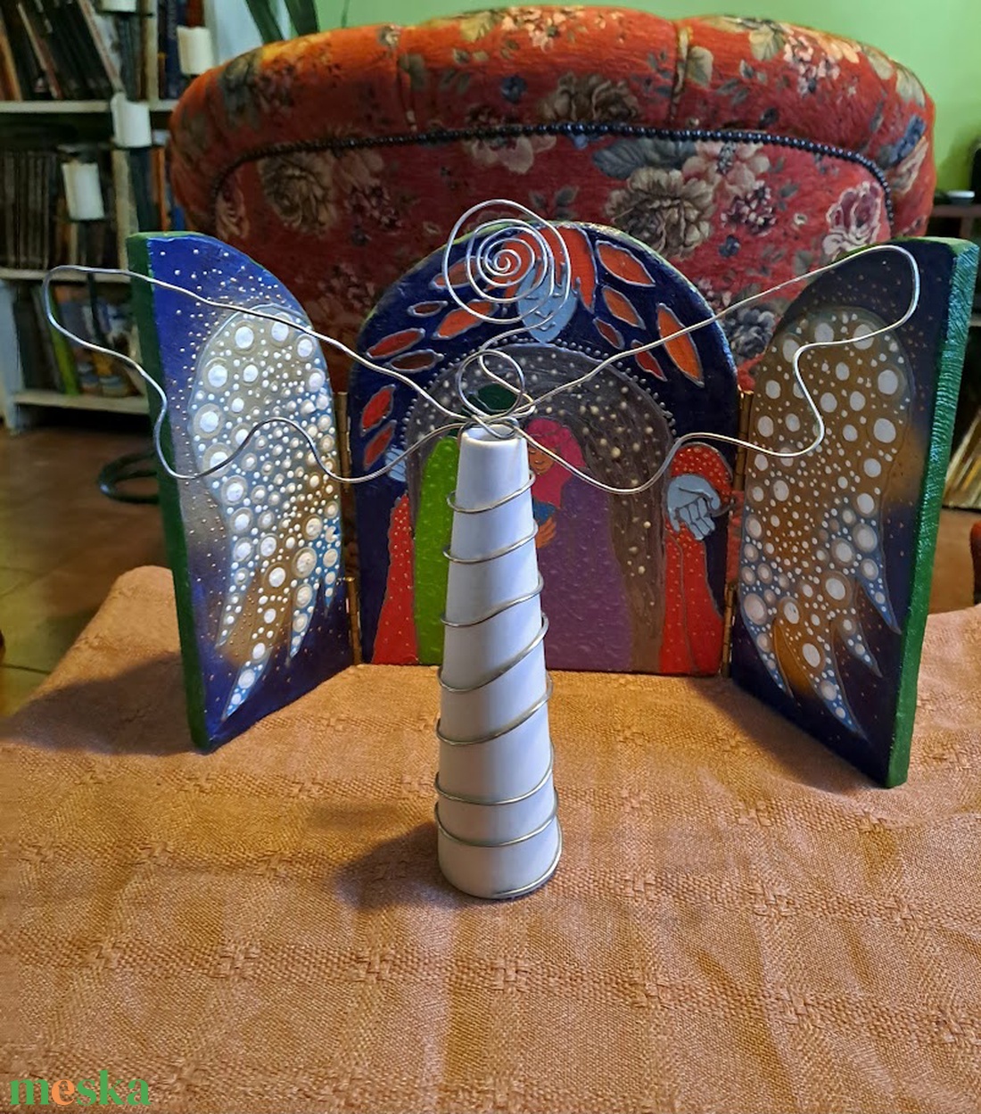 Angyal (35 cm) - karácsony - adventi díszek - adventi asztaldísz - Meska.hu Angyal (35 cm) - karácsony - adventi díszek - adventi asztaldísz - Meska.hu