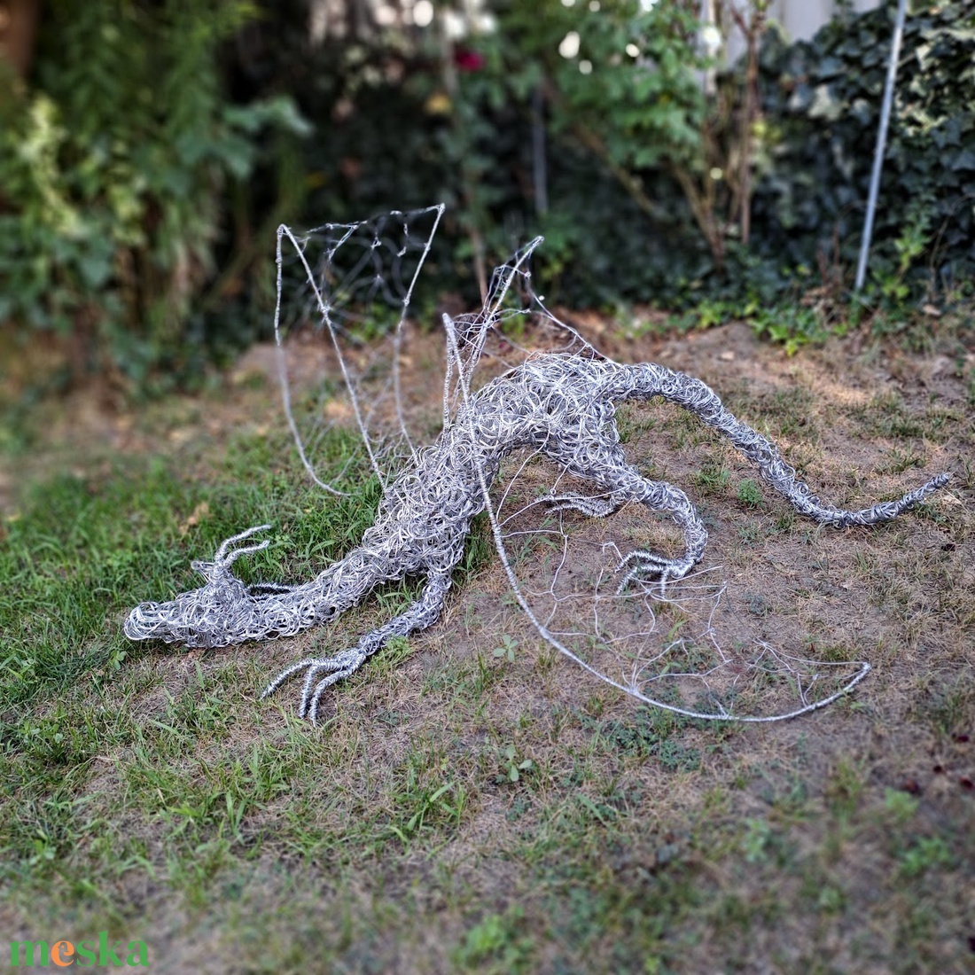 Sárkány - művészet - szobor - fém - Meska.hu