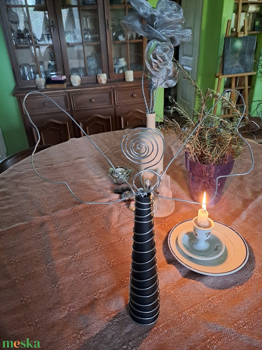 Angyal (40 cm) - otthon & életmód - dekoráció - dekoratív figurák és szobrok - Meska.hu