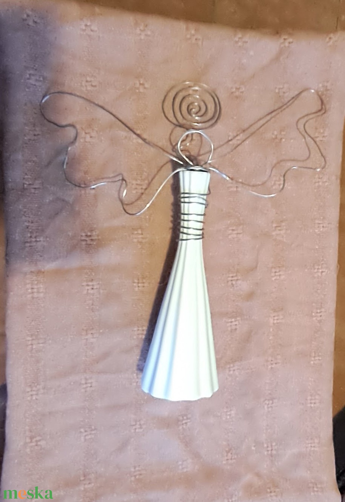 Angyal (42 cm) - otthon & életmód - dekoráció - dekoratív figurák és szobrok - Meska.hu