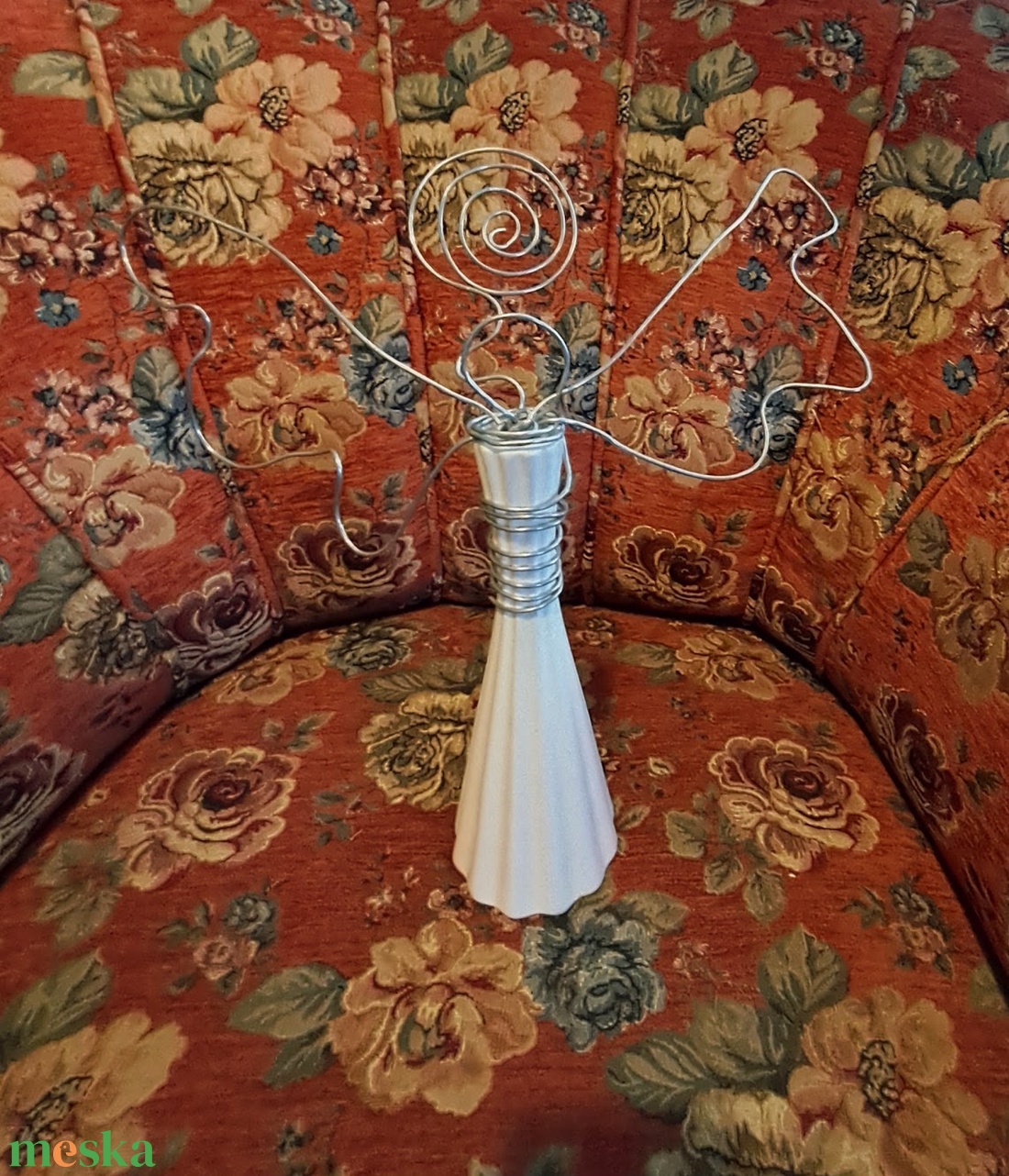 Angyal (42 cm) - otthon & életmód - dekoráció - dekoratív figurák és szobrok - Meska.hu