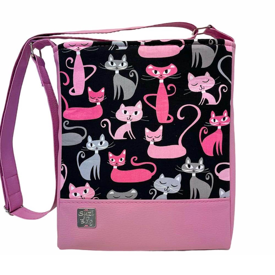 SuziartBag Rózsaszín cicás kisméretű táska - táska & tok - kézitáska & válltáska - válltáska - Meska.hu SuziartBag Rózsaszín cicás kisméretű táska - táska & tok - kézitáska & válltáska - válltáska - Meska.hu