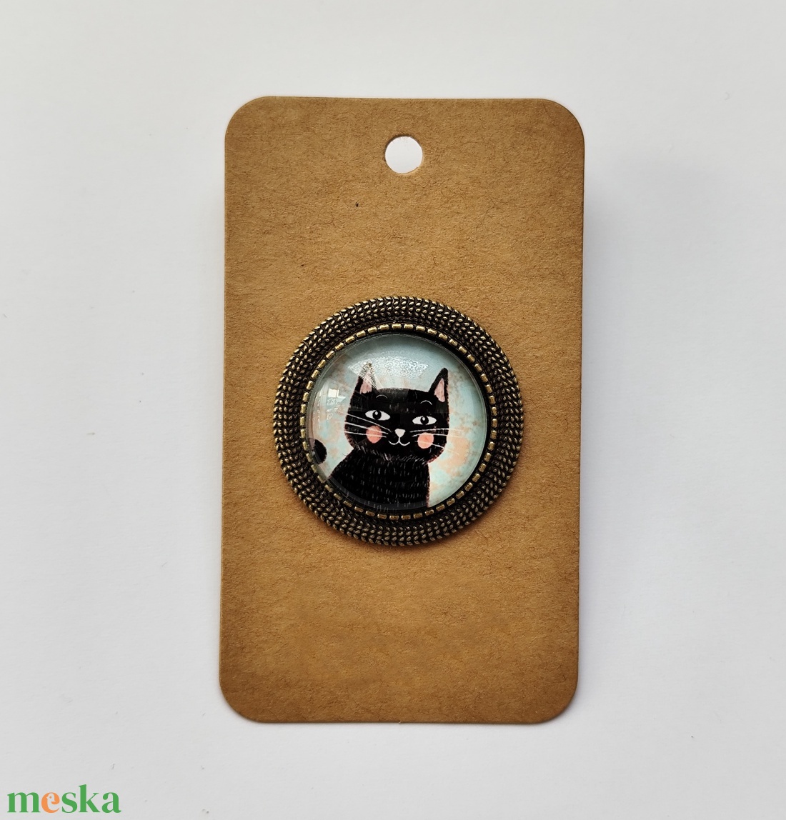 Cicás bross - ékszer - kitűző és bross - Meska.hu