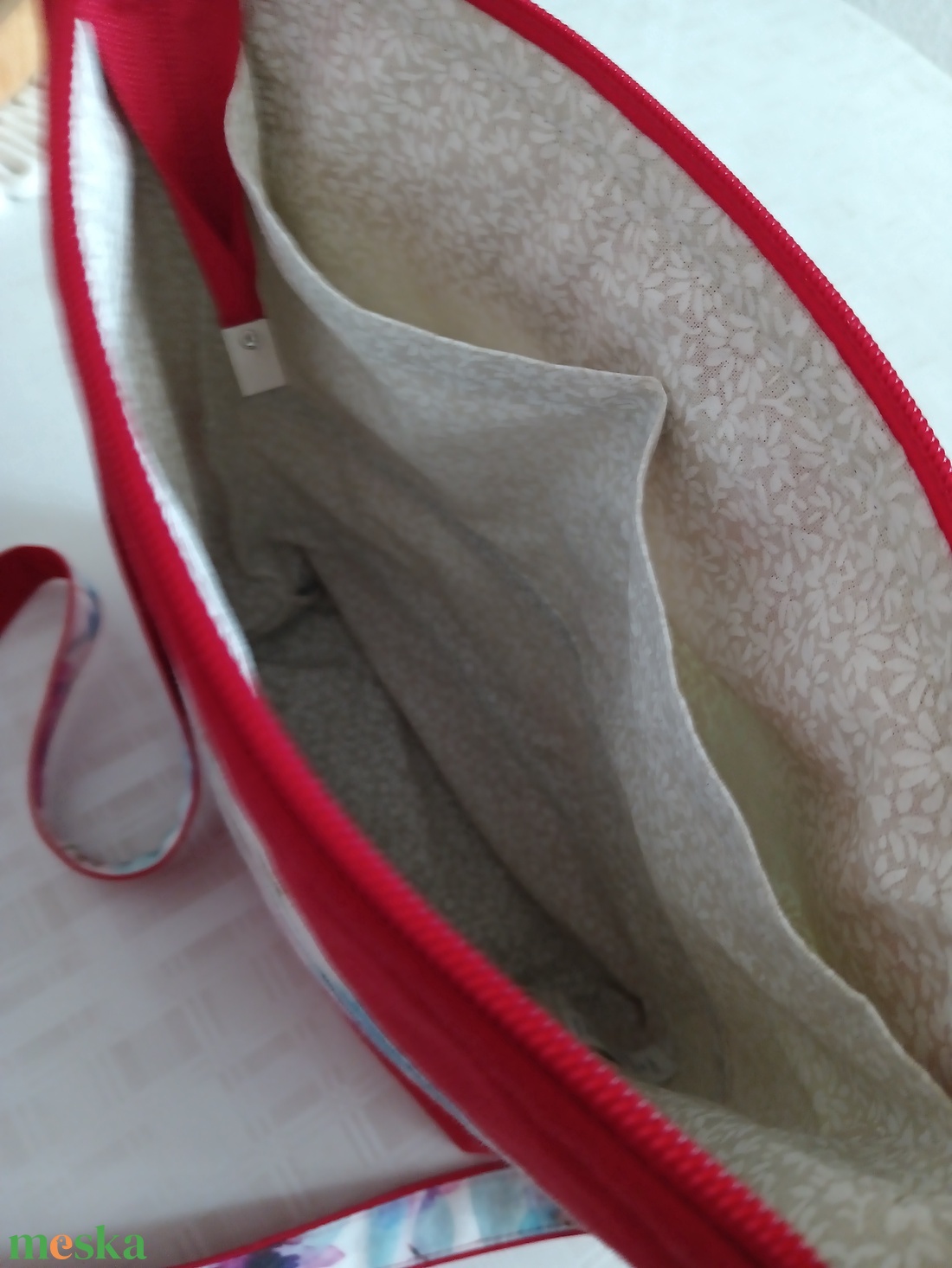 Beautiful vászon crossbody  - táska & tok - kézitáska & válltáska - vállon átvethető táska - Meska.hu