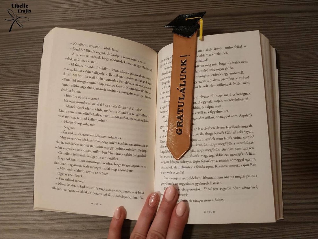 Könyvjelző diplomaosztóra - könyv & zene - könyvjelző - Meska.hu