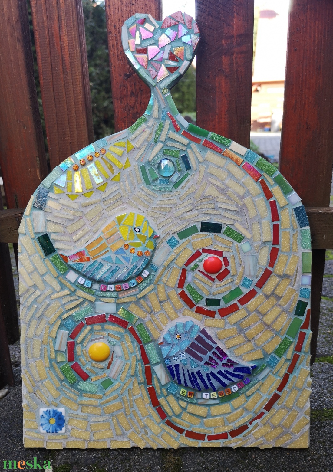 Te engemet én Tégedet mozaik kép - otthon & életmód - dekoráció - kép & falikép - mozaik kép - Meska.hu