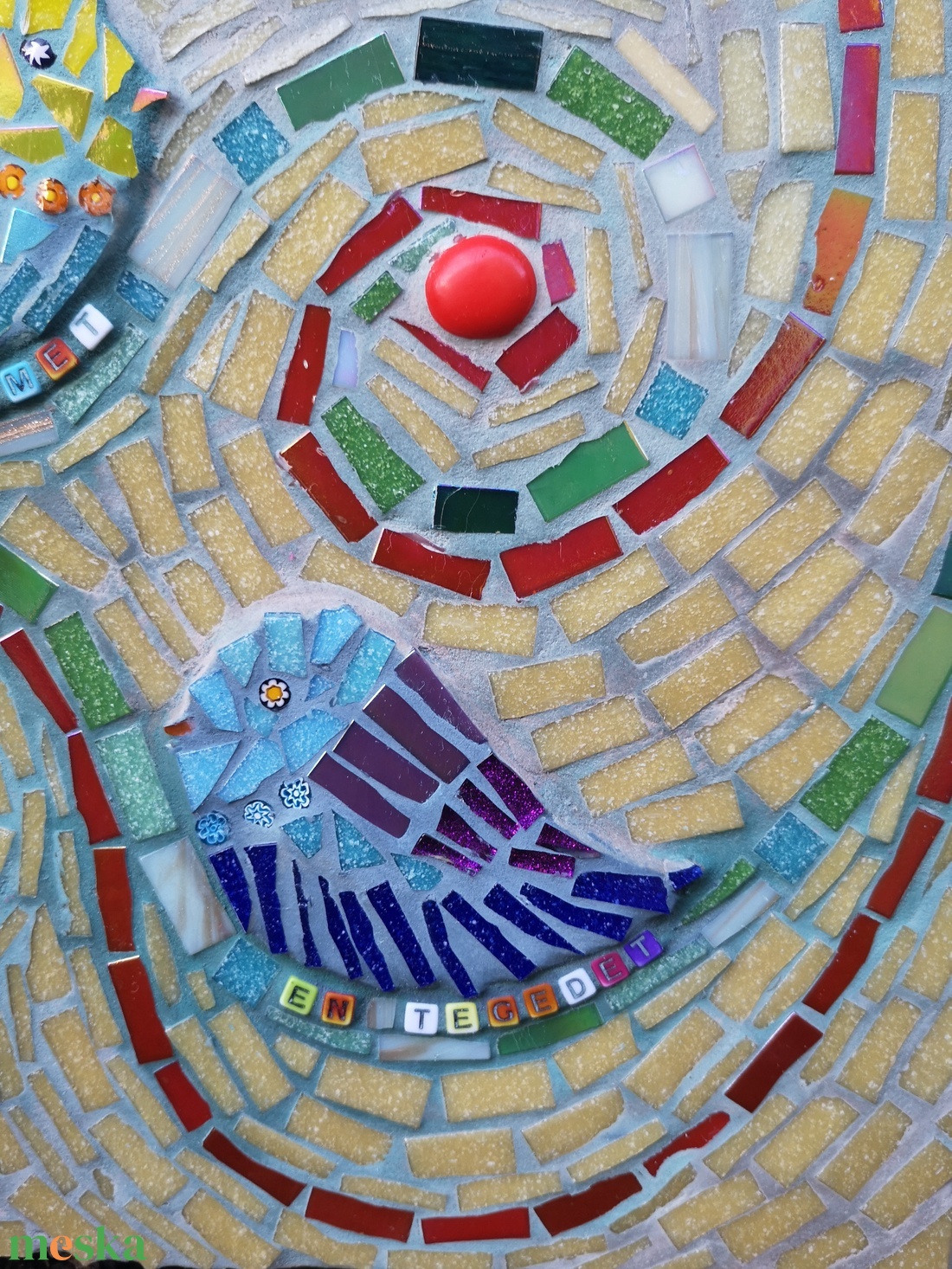 Te engemet én Tégedet mozaik kép - otthon & életmód - dekoráció - kép & falikép - mozaik kép - Meska.hu