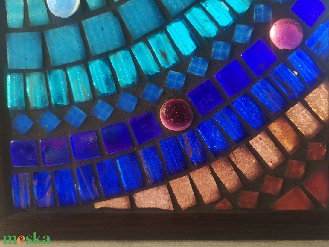 Színterápiás fényfogó ablakkép - otthon & életmód - dekoráció - kép & falikép - üvegkép - Meska.hu