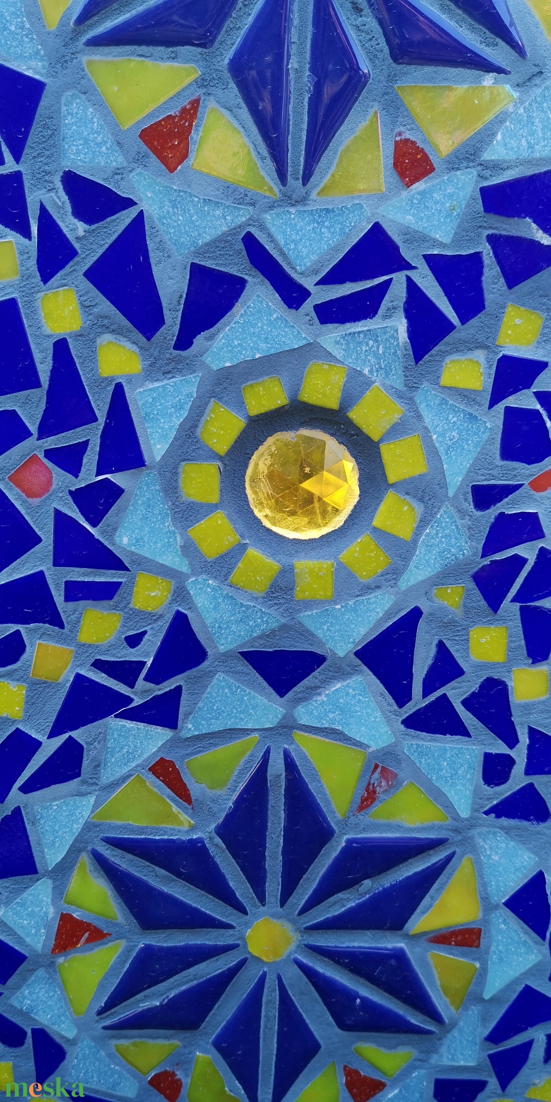 Marrakesh kerti mozaik kút - otthon & életmód - ház & kert - kerti dísz - Meska.hu