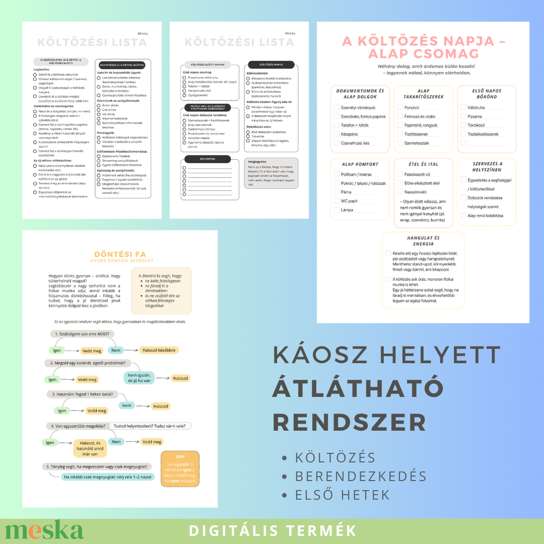 Első otthonom � teljes rendszer - otthon & életmód - papír, írószer - naptár & tervező - Meska.hu