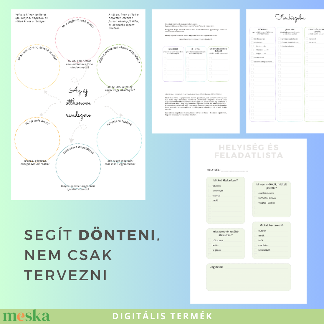 Első otthonom � teljes rendszer - otthon & életmód - papír, írószer - naptár & tervező - Meska.hu