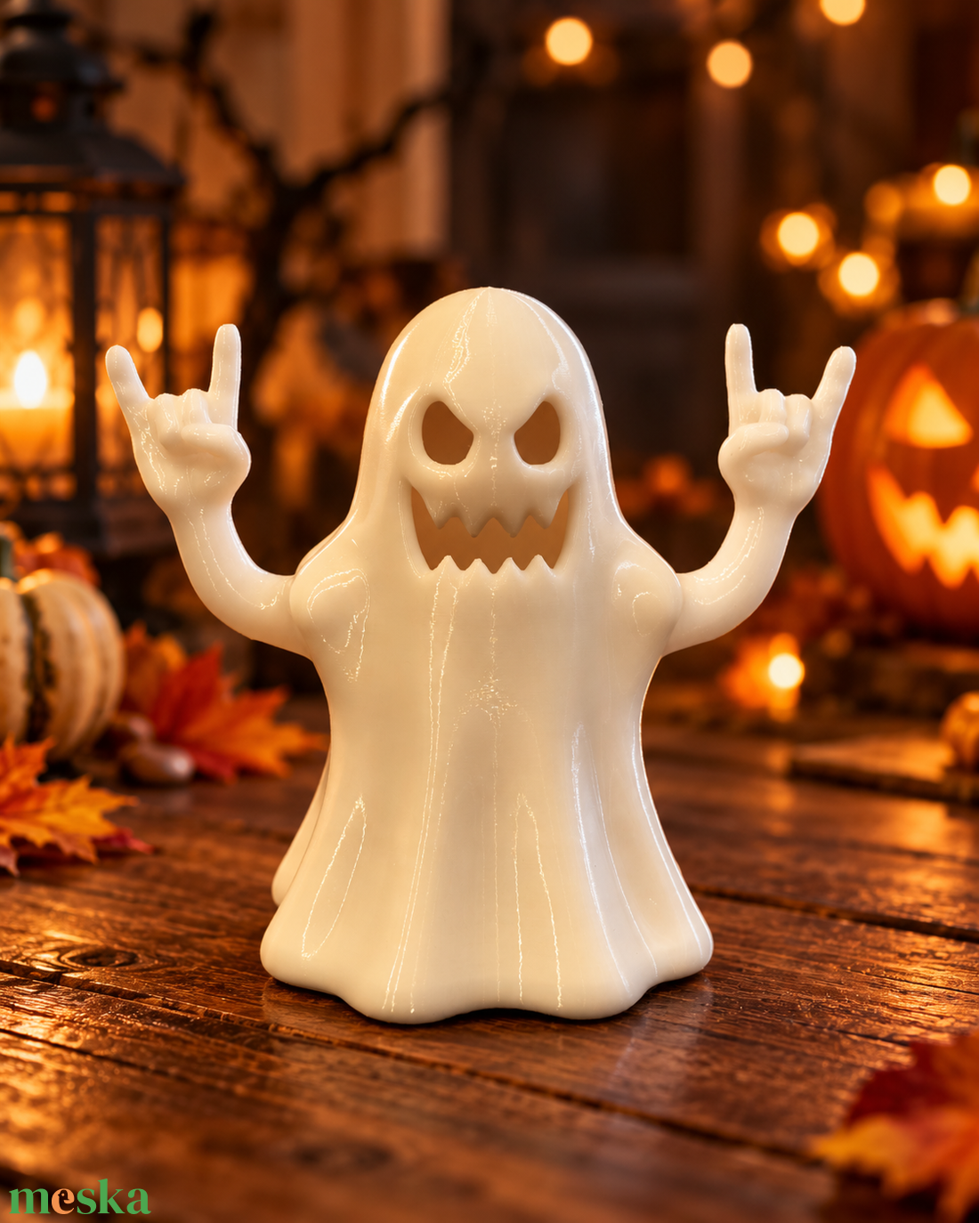 Rock szellem Halloween dekoráció - otthon & életmód - dekoráció - halloween - halloweeni figurák - Meska.hu